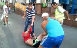 В Одессе водители наказали неадеквата